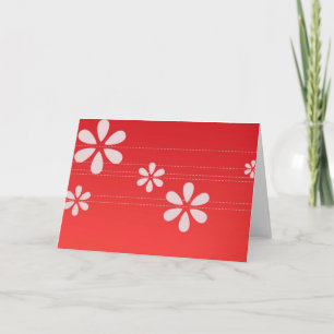 Cartes Flower Note