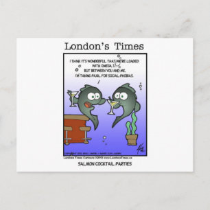 Cartes funky Saumon déprimées Mugs & Cadeaux