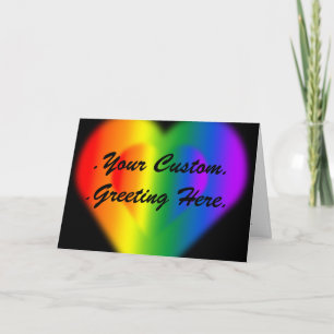 Cartes gay pride Invitations d'amour personnalisée