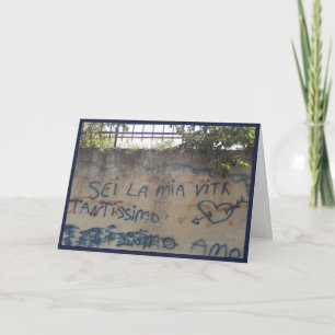 Cartes Graffiti Italiennes