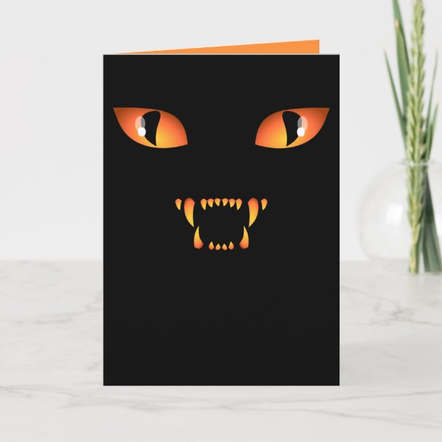 Cartes Halloween personnalisées Invitations de fêt (Devant)