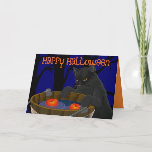 Cartes Halloween personnalisées Invitations de fêt (Devant)