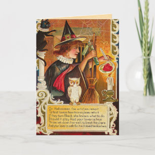 Cartes Halloween vintages