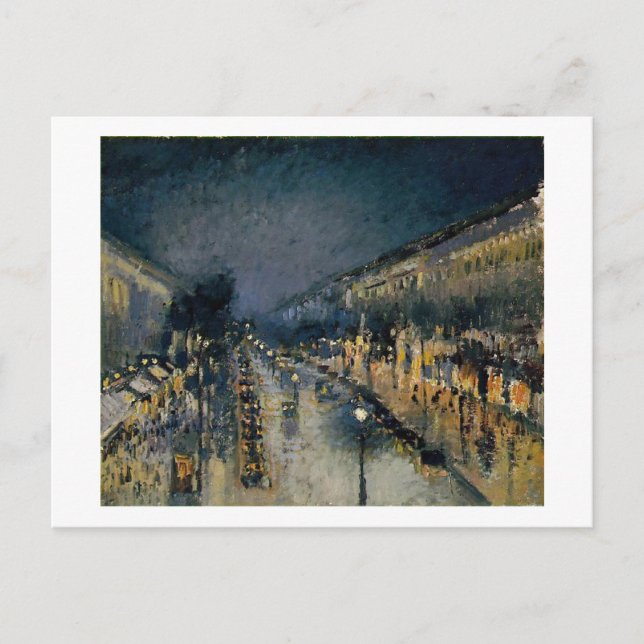 Cartes impressionnistes Camille Pissarro Art, Gif (Devant)