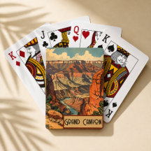 Jeu de voyage rétro de Grand Canyon Souvenir