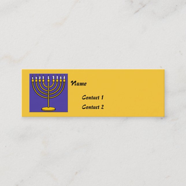 Cartes juives de contact (Devant)