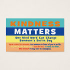 Cartes Kindness Matters