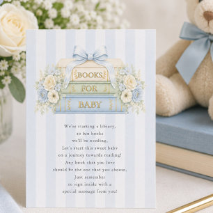 Cartes Livres à Rayures Bleues pour Bébé