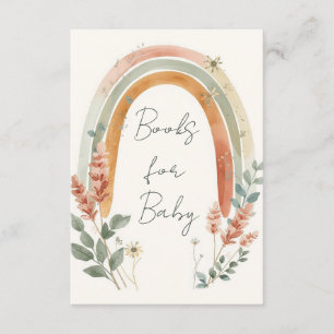 Cartes Livres Boho Arc-en-Ciel pour Bébé – Herbe d