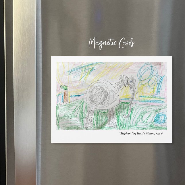 Cartes magnétiques personnalisées pour enfants (Créateur téléchargé)