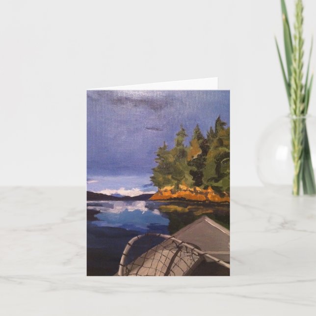 Cartes "mauvaise pêche de bateau de l'Alaska de (Devant)