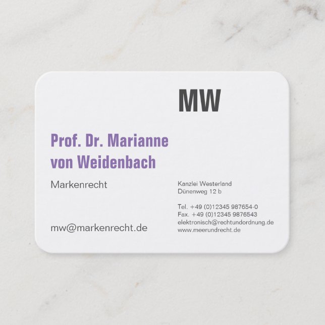Cartes Maxi minimales (Devant)