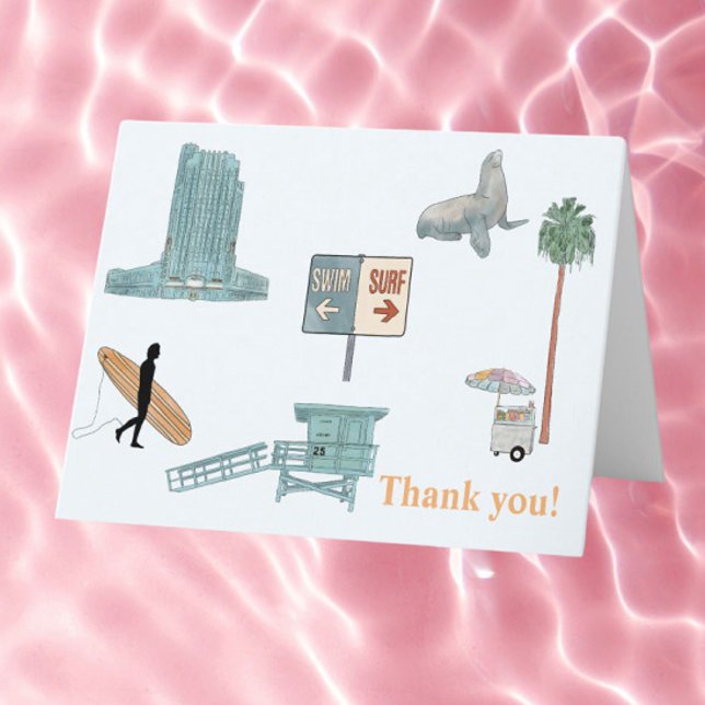 Cartes Merci Los Angeles (Créateur téléchargé)