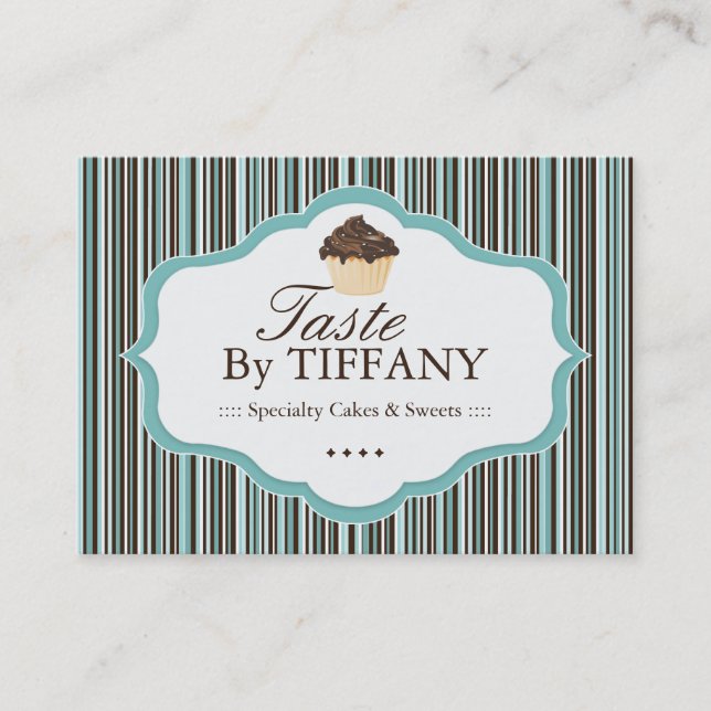 Cartes mignonnes de fidélité de boulangerie (Devant)