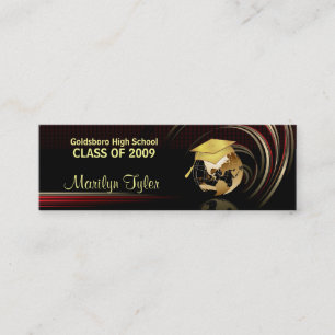 Cartes nominatives d'obtention du diplôme - classe