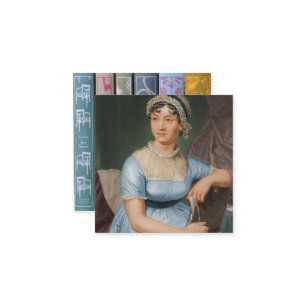 Cartes notes Jane Austen