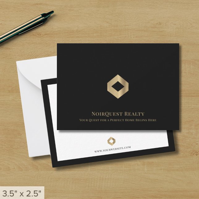 Cartes notes professionnelles de luxe (Créateur téléchargé)