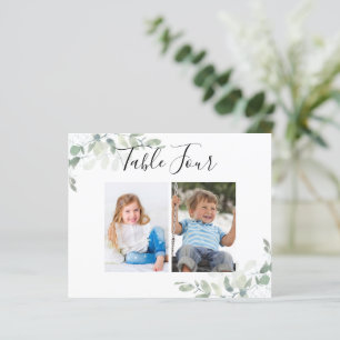 Cartes Numéro de tableau du Mariage du budget