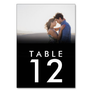 Cartes Numéro de tableau photo mariage