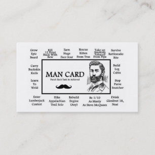 Cartes officielles d'homme !
