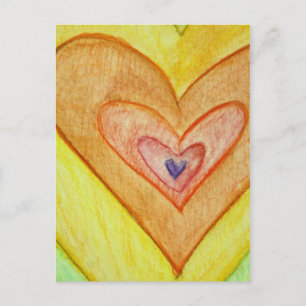 Cartes ou cartes postales Golden Friendship Hearts