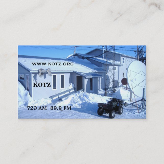CARTES PAR RADIO DE KOTZ (Devant)