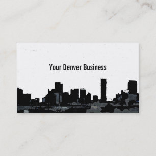 Cartes personnalisables d'horizon de Denver le