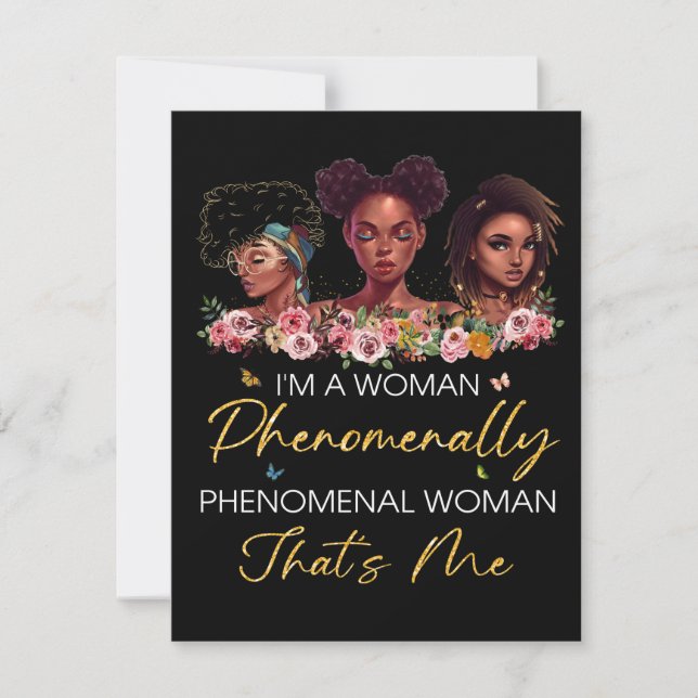 Cartes Phénoménales pour femmes (Devant)