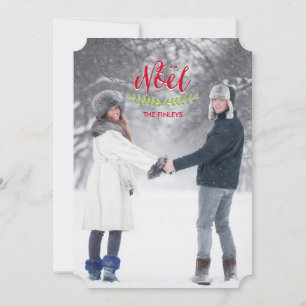 Cartes photo de Noël Noel Classique