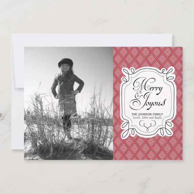 Cartes photos de Noël (Devant)