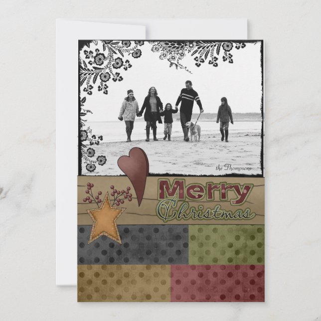 Cartes photos de Noël (Devant)