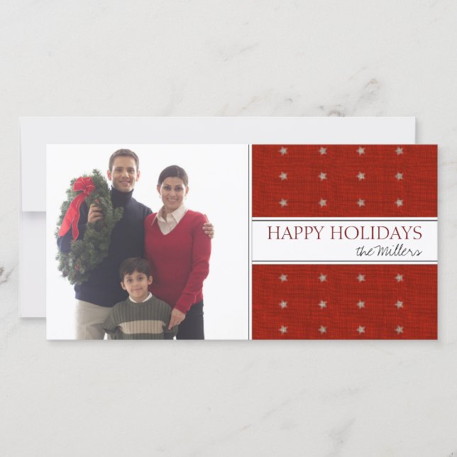 Cartes photos de Noël (Devant)