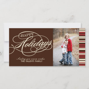 Cartes photos de Noël modernes