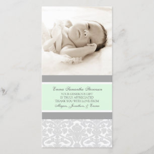 Cartes photos gris en bon état de baby shower de