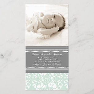 Cartes photos gris en bon état de baby shower de