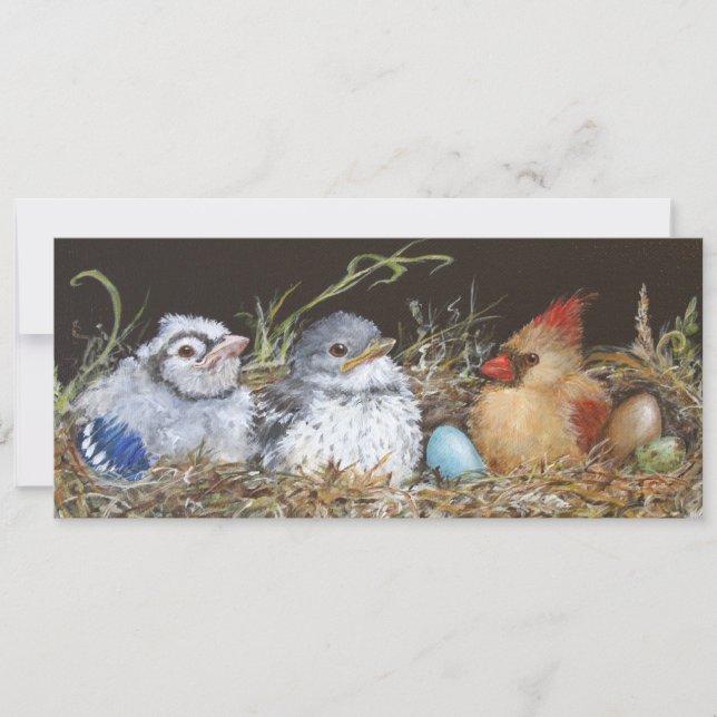 Cartes plates Nest Baby (Devant)