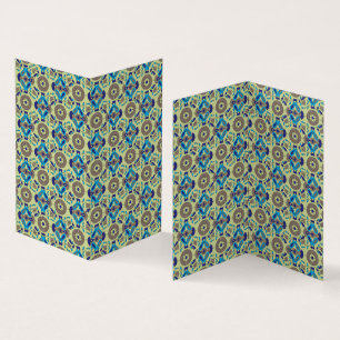 Cartes pliées florales Boho   Élégance artistique 