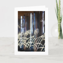 Cartes pliées vierges avec photographie unique