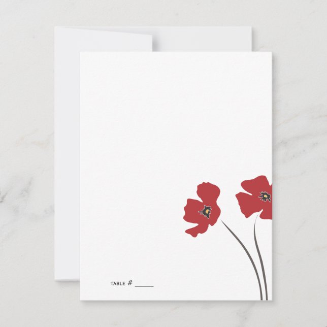 Cartes Poppy Place { Vous Pliez } (Devant)