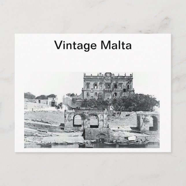 CARTES POST MALTA (Devant)