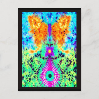 Cartes postales à goutte papillon