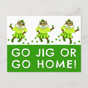 Cartes postales amusantes de la Saint Patrick