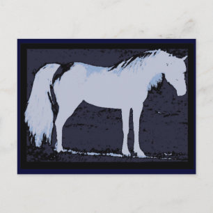 Cartes postales arabes bleues