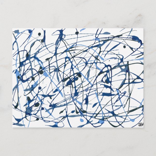 Cartes postales Art Abstrait (Devant)