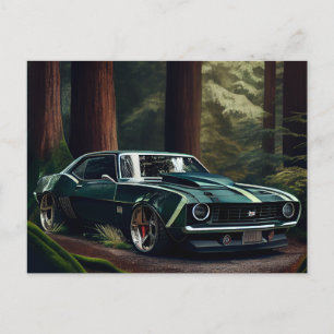 Cartes Postales auto forest
