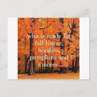 Cartes postales automne