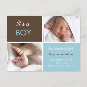 Cartes postales Baby Boy