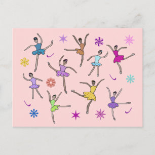 Cartes postales Ballerinas Dancing