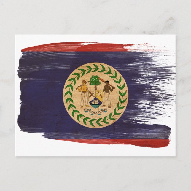Cartes postales Belize Flag (Devant)