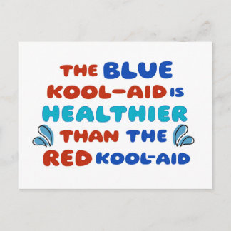 Cartes postales Blue Kool Aid